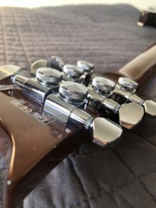 Upgrades for any budget guitar - Locking Tuners Back of headstock