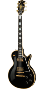 Left Handed Guitarist - Black Les Paul Custom