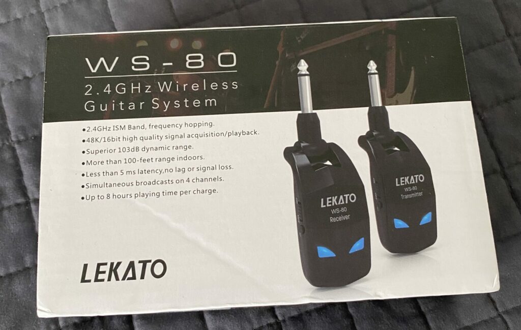  LEKATO Wireless Guitar System Wireless for Guitar