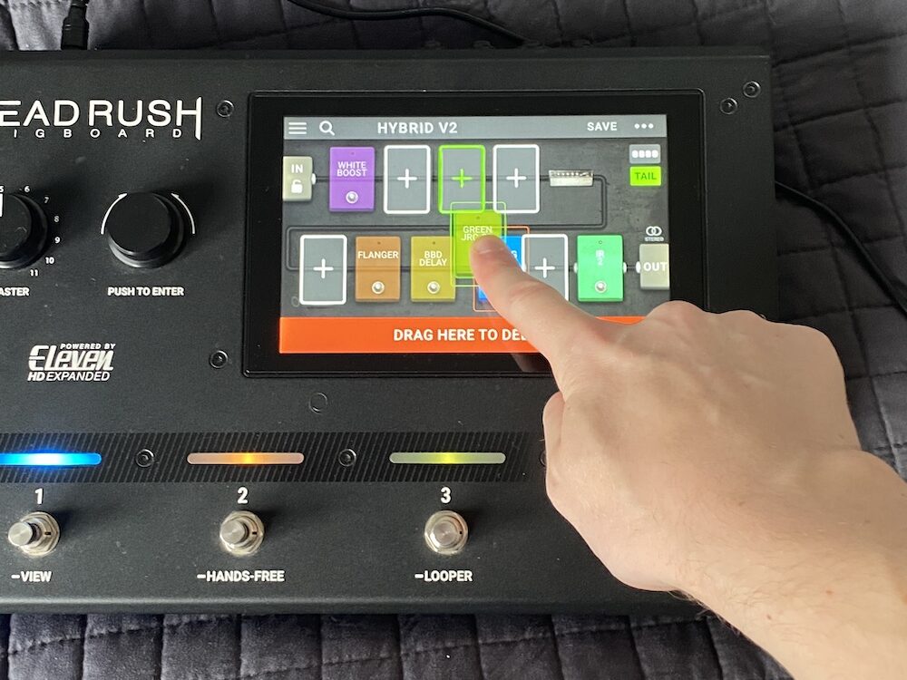 HeadRush Gigboard Review - Moving the signal chain