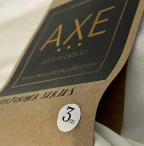Axe Custom Guitar Cables - Nice packaging to keep them together