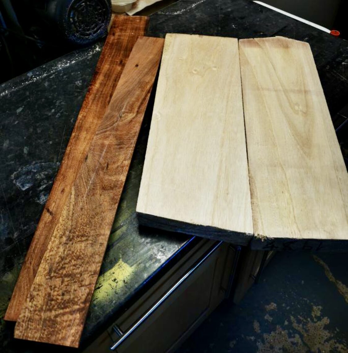 Custom Guitar Build - Wood Blanks
