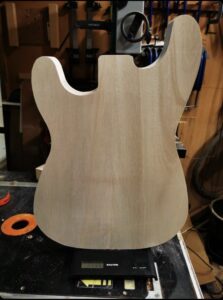 Custom Guitar Build - Body Blank