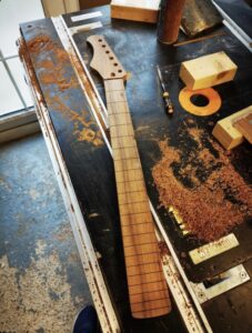 Custom Guitar Build - Neck