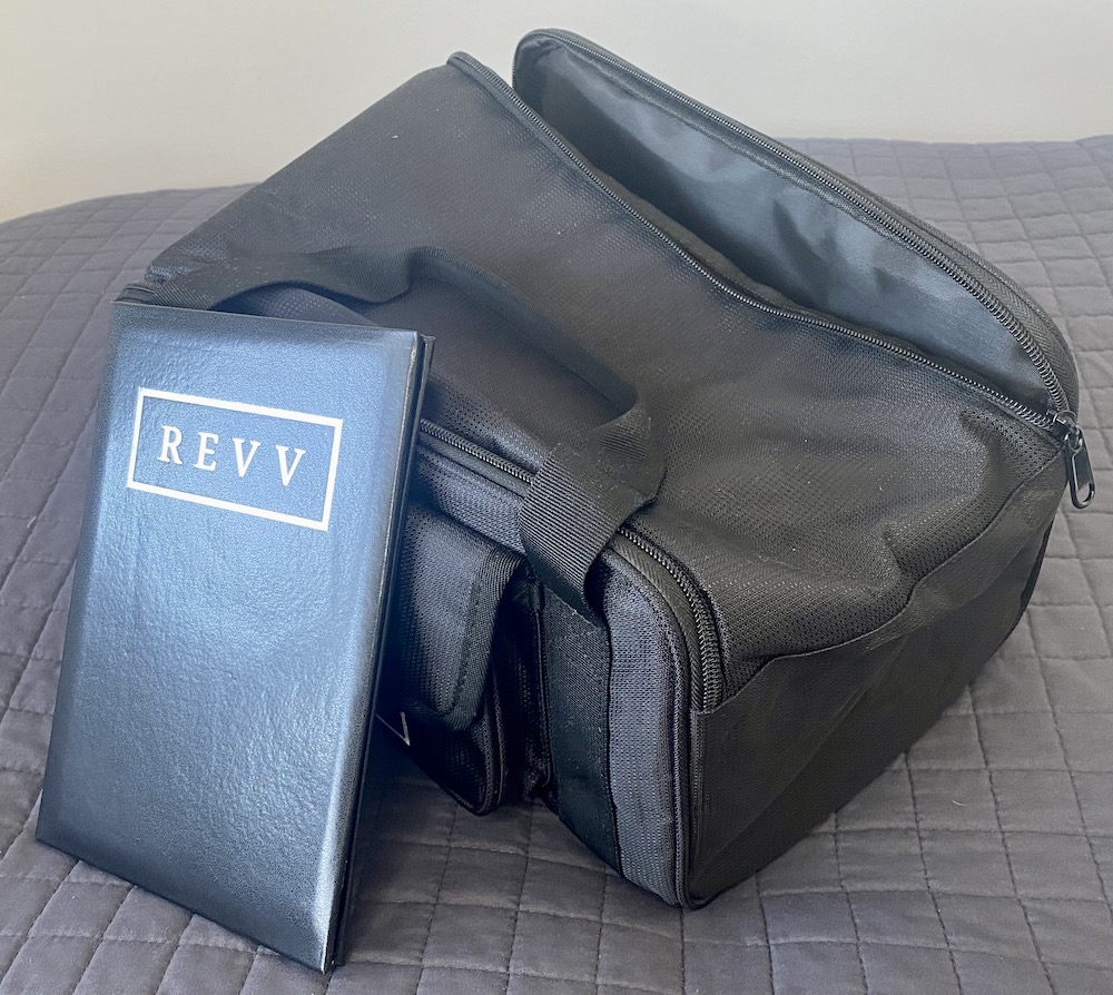 Revv Amp - Included Carry case and Certificate Booklet
