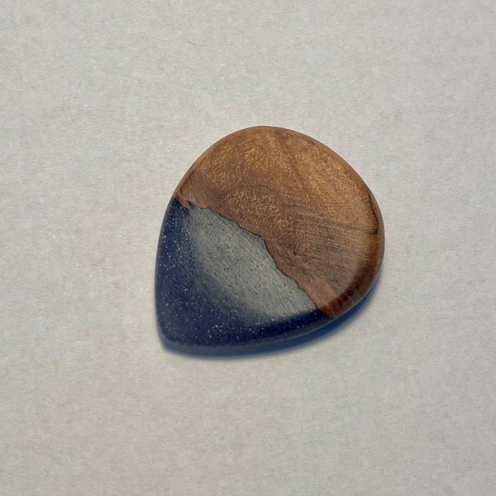 Custom Guitar Pick - Wood and acrylic