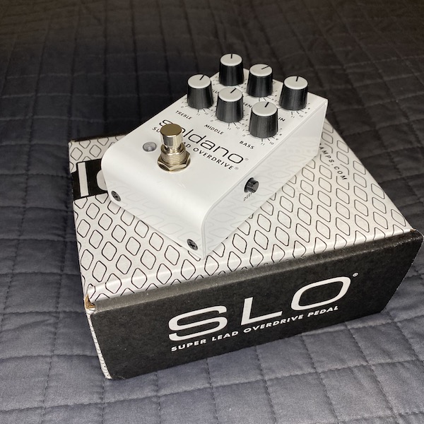 Soldano SLO Pedal - Box and Pedal