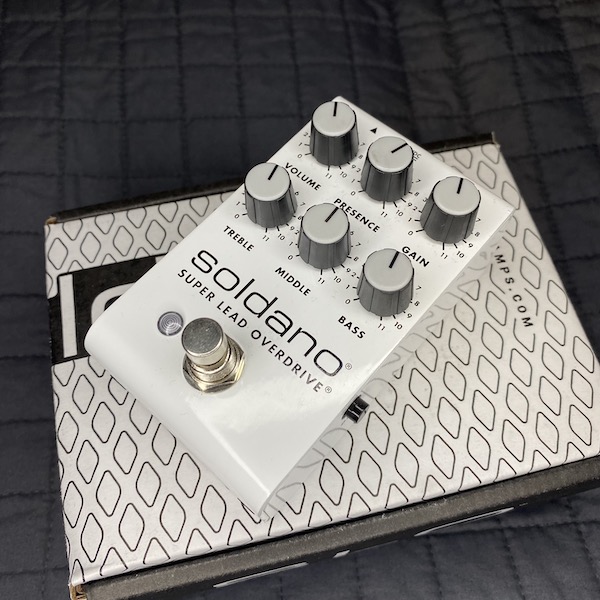 Soldano SLO Pedal - Pedal from the top down