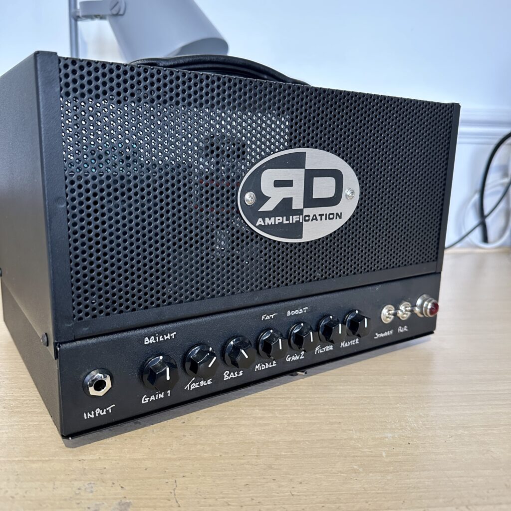 Lunchbox Guitar Amp - Front View