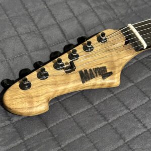 Maybury Guitars - Headstock 1