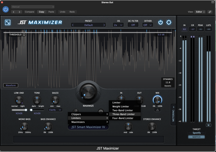 Joey Sturgis Tones Maximizer – Various Settings Joey Sturgis Tones Maximizer - Various Settings